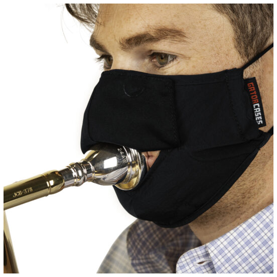 Gator Face Mask For Wind Instrument Players - Small