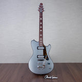 Powers Electric A-Type Electric Guitar - Two Tone Dolomite/Silver Top - #B070
