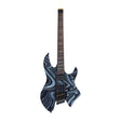 Sire Larry Carlton X6 Headless Electric Guitar - Black Swirl