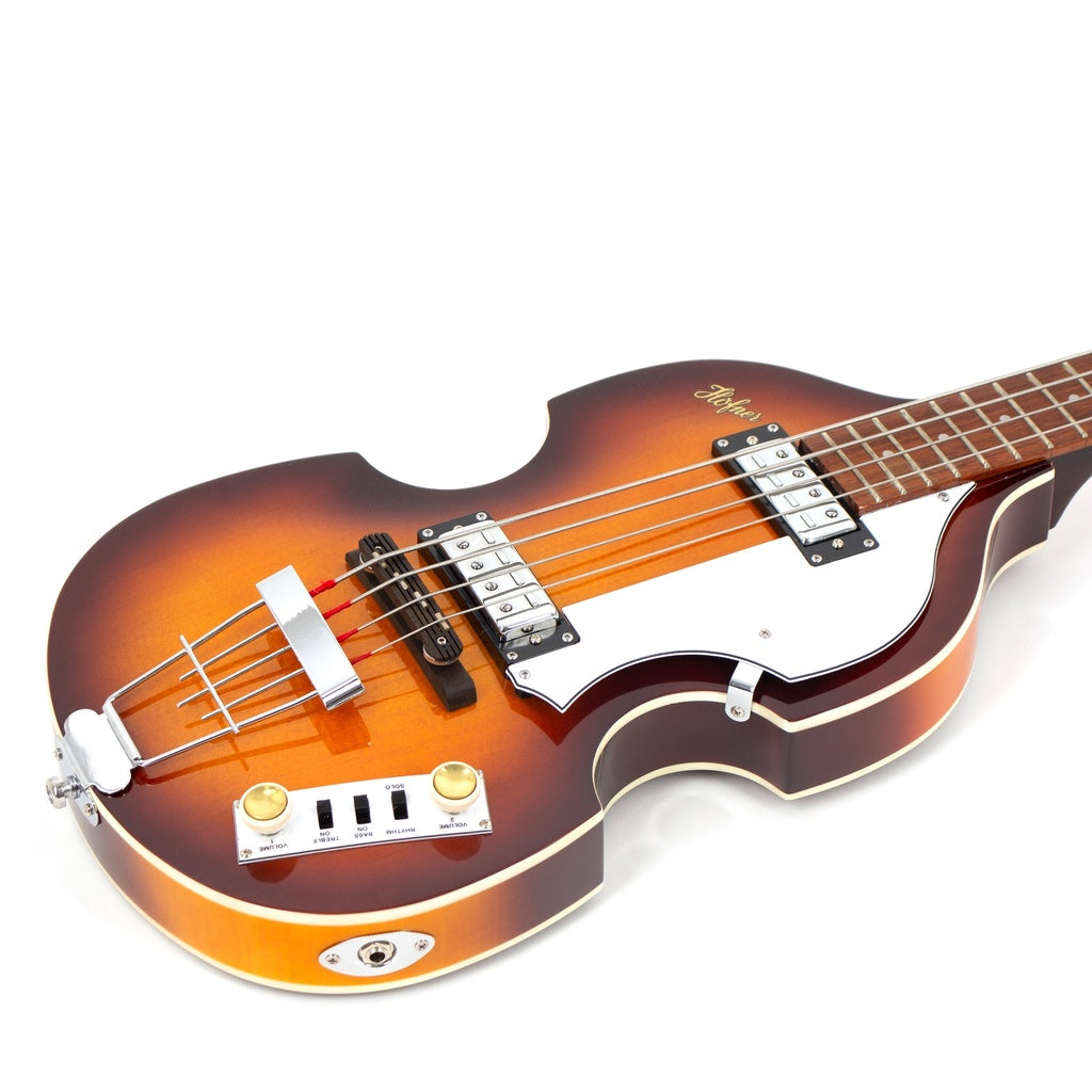 Hofner Ignition Violin Electric Bass Guitar - Sunburst