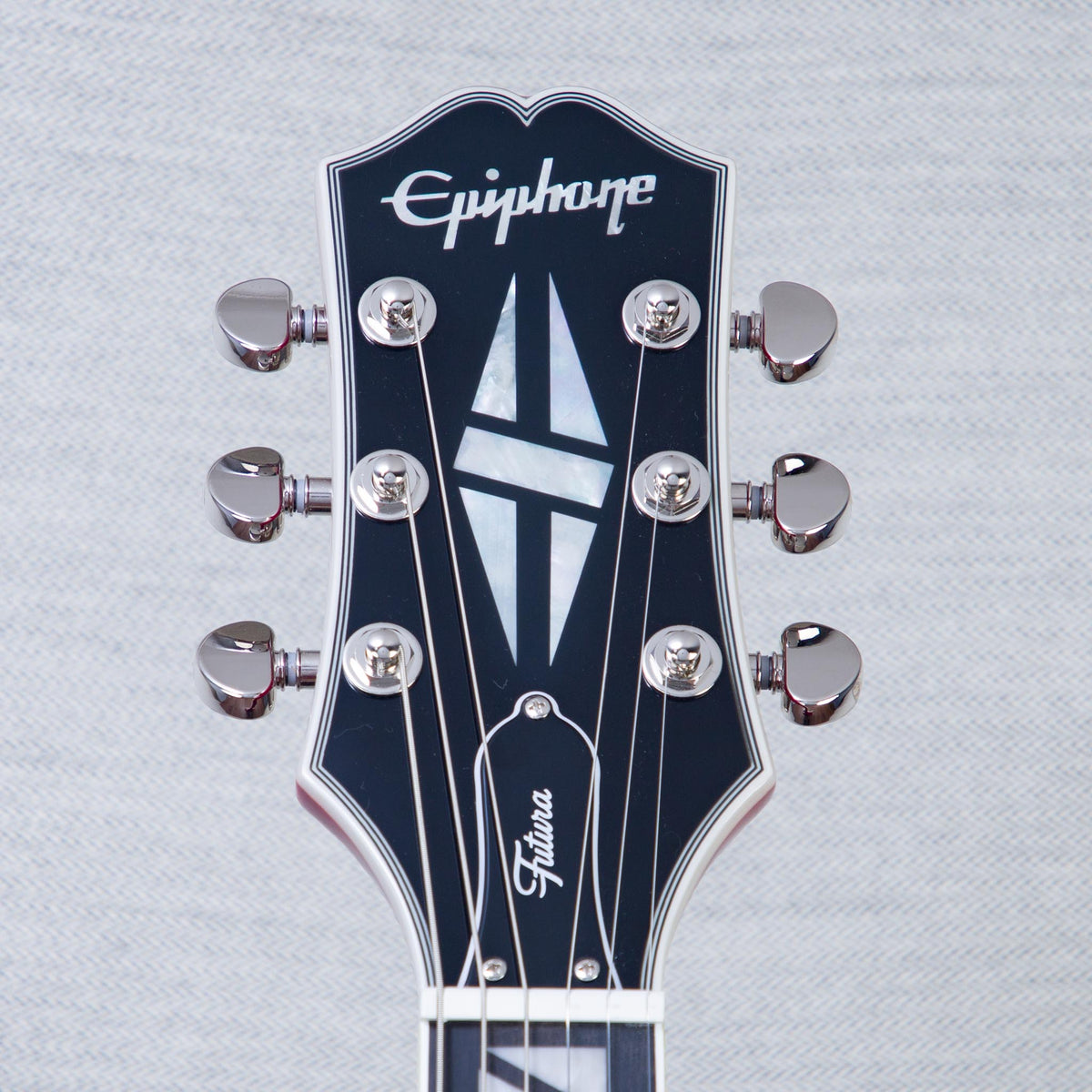 Epiphone Limited Edition Dealer Exclusive Futura Les Paul Custom Figured Electric Guitar - Rally Red Gloss - #26051529565