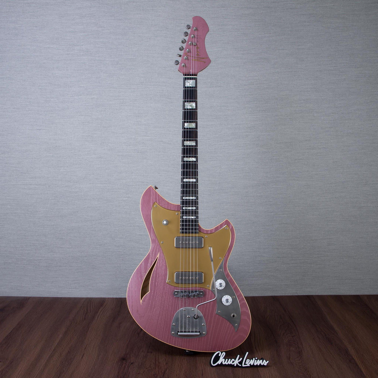 Novo Guitars Miris J Semi-Hollowbody Electric Guitar - Burgundy Mist - #26186
