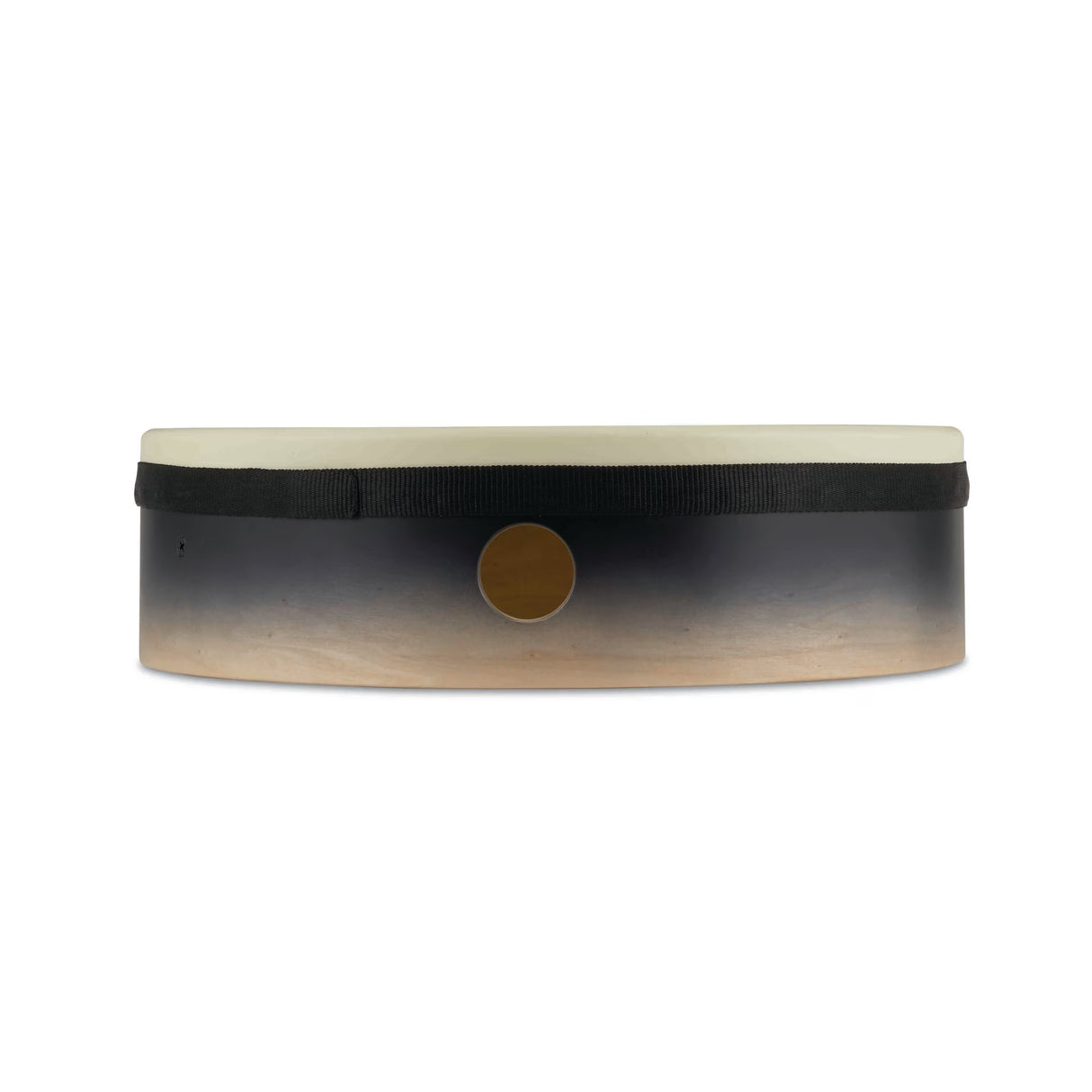 LP 14 x 4-Inch Tunable Tar Frame Drum - Black-to-Natural Fade