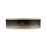 LP 14 x 4-Inch Tunable Tar Frame Drum - Black-to-Natural Fade
