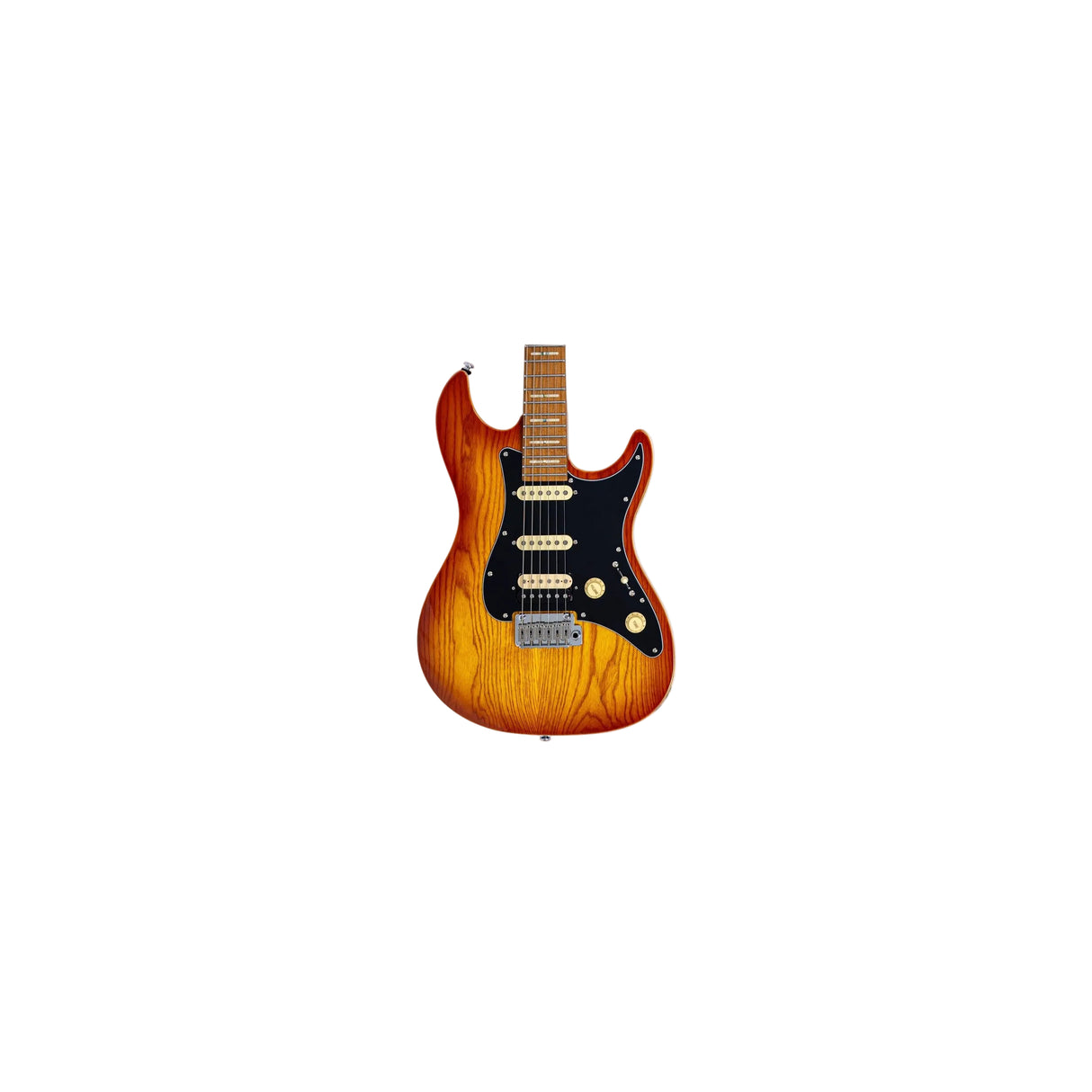 Sire Larry Carlton S7 Ash Top New Gen Electric Guitar - Amber Burst