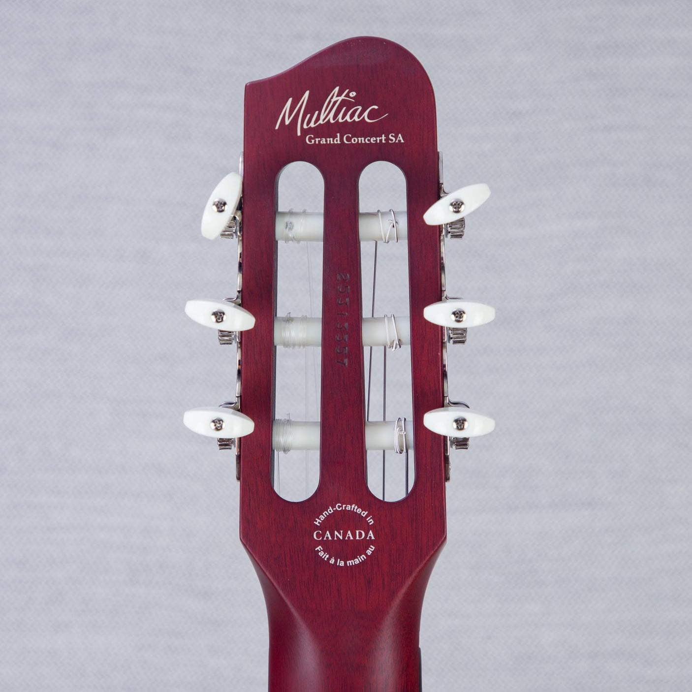 Godin MultiAc Grand Concert SA Nylon String Acoustic-Electric Guitar - Trans Black - CHUCKSCLUSIVE - #25313357