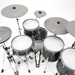 EFNOTE 5X 5-Piece Electronic Drum Kit with Full Size Shells - Black Oak