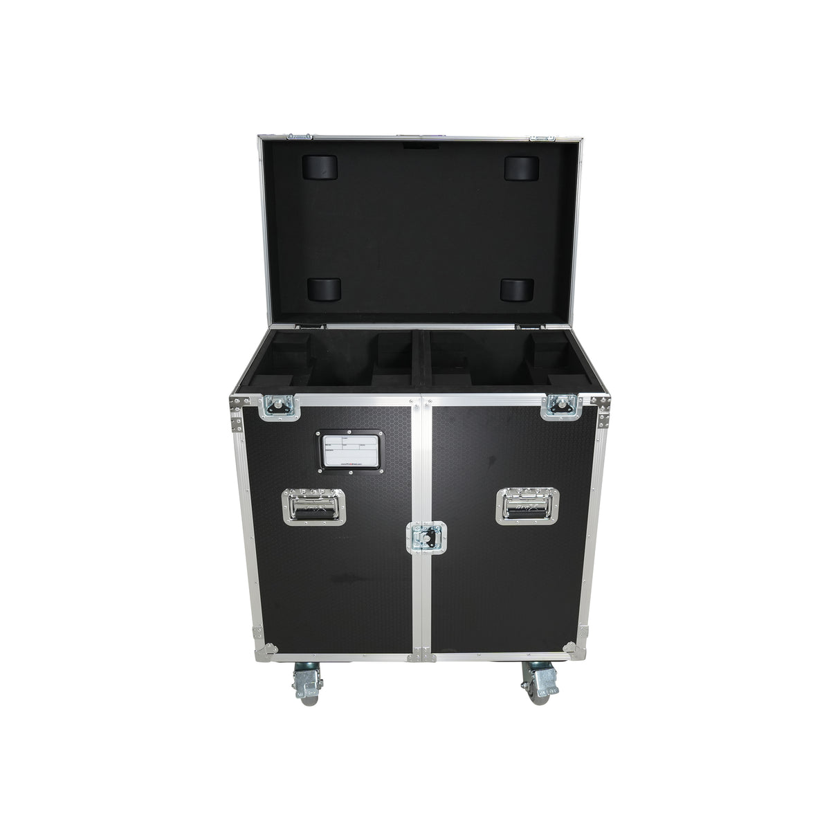 ProX XS-MH30WASHX2W for Two Moving Head Fixtures ATA Flight Style Road Case with Casters