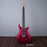 PRS Limited Edition CE 24-08 Swamp Ash Satin Electric Guitar - Red Apple Metallic - #250402392
