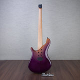 Brubaker Custom Shop NBS-5 5-String Headless Electric Bass Guitar - Purple Haze - #034-24