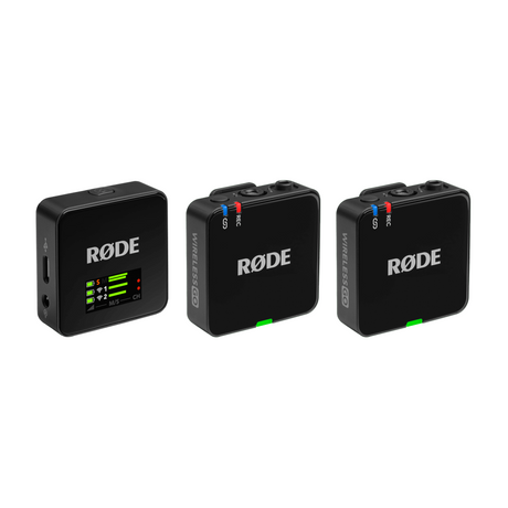 Rode Wireless GO Gen 3 Compact Wireless Microphone System - Black - Mint, Open Box