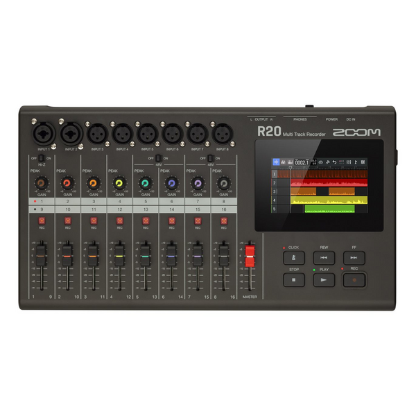 Zoom R20 Multi Track Recorder – Chuck Levin's Washington Music Center