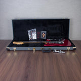 Lerxst Grace Alex Lifeson Signature Electric Guitar with Vega Trem Signed - Red - #24310893