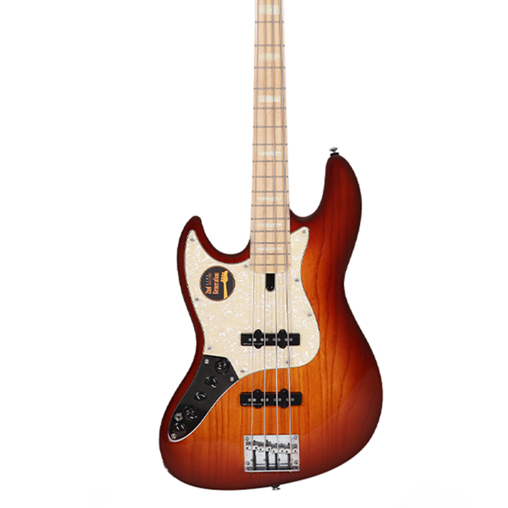 Sire Marcus Miller V7 Swamp Ash-4 2nd Gen Lefthand Bass Guitar - Tobacco Sunburst