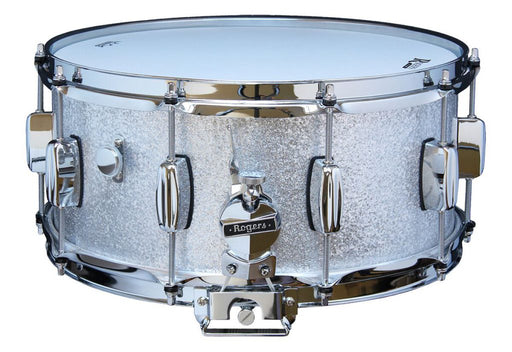 Rogers 14" x 6.5" Dyna-Sonic Classic Snare Drum - Silver Sparkle