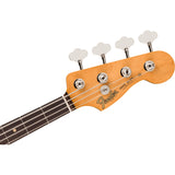 Fender Vintera III Early '60s Jazz Electric Bass Guitar, Rosewood Fingerboard - Olympic White
