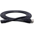 Hosa PWC-403 IEC C13 to NEMA 5-15P Power Cord - 3 ft