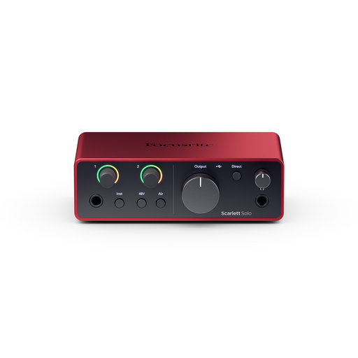 Focusrite Scarlett Solo 4th Gen Audio Interface