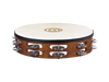 Meinl TAH2AB 10" Traditional Goat Skin Wood Tambourine Steel Jingles