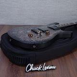 PRS S2 Custom 24 Poplar Burl Electric Guitar - Charcoal Burst - #S2089068