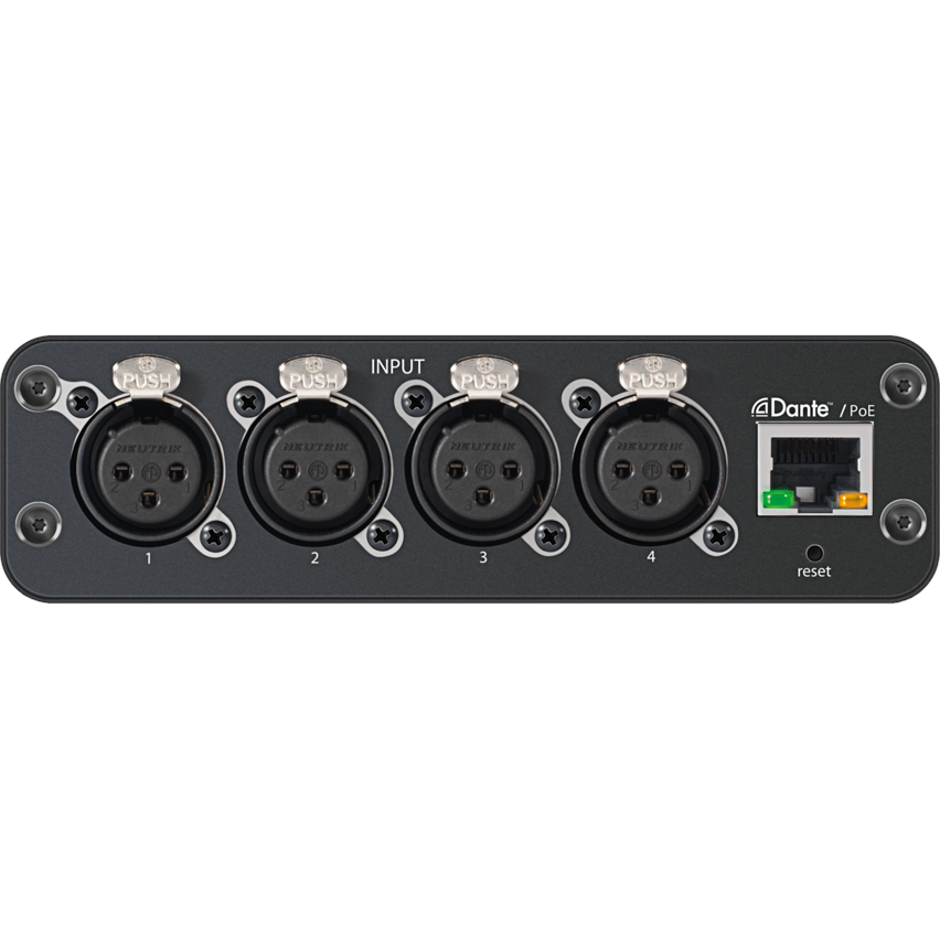 Shure ANI4IN-XLR 4-Channel Audio Network Interface - Open Box, Mint