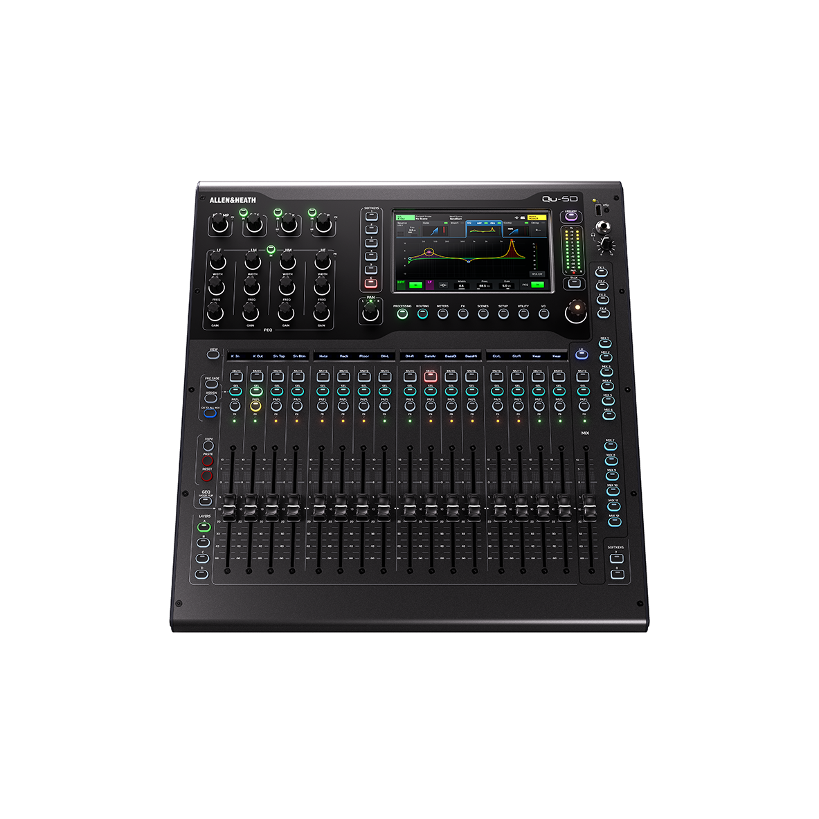 Allen & Heath Qu-5D 32-Channel Digital Mixer with 16x16 Dante