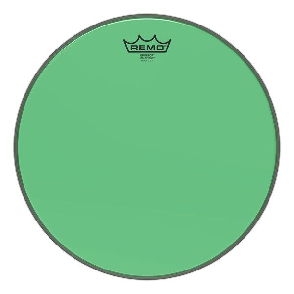 Remo Emperor Colortone Drumhead - 8", Green - New,8 Inch