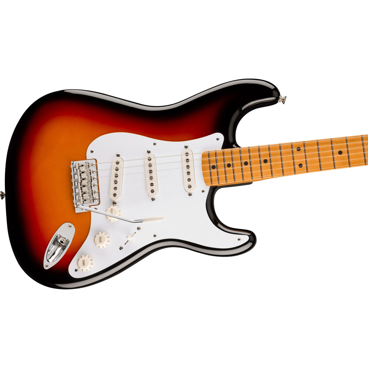 Fender Vintera III Late '50s Stratocaster Electric Guitar, Maple Fingerboard - 3-Color Sunburst