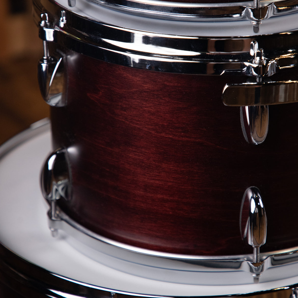 Gretsch USA Custom 4-Piece Shell Pack - Satin Dark Walnut