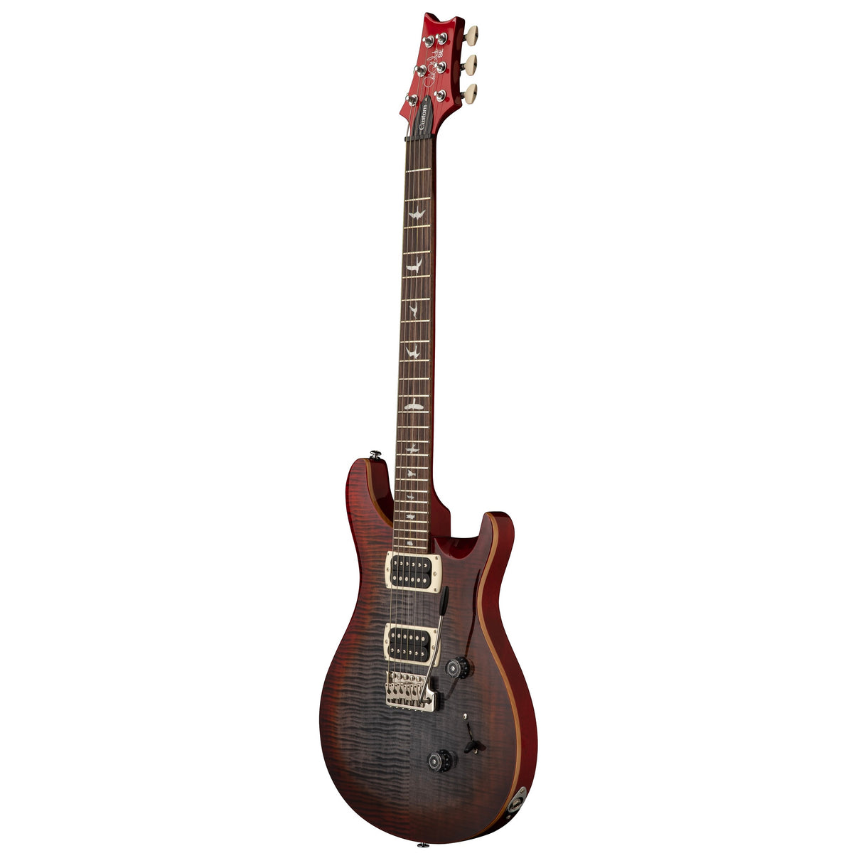 PRS SE Custom 24 Electric Guitar - Charcoal Cherry Burst