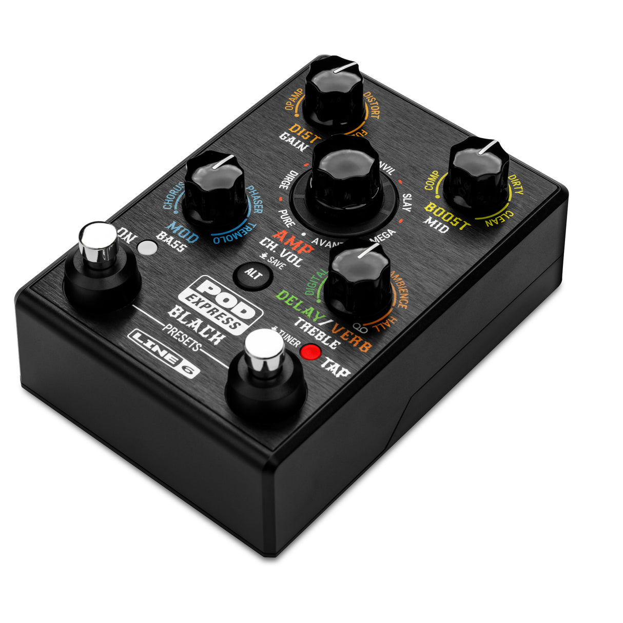 Line 6 POD Express Black Multi-Effects Pedal - Black