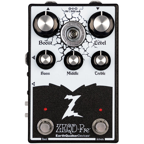 EarthQuaker Devices ZEQD-Pre Analog Preamp Guitar Effects Pedal