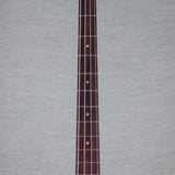 Fender Custom Shop 1963 Jazz Bass Journeyman Relic Electric Bass - Aged Fiesta Red - #CZ573105
