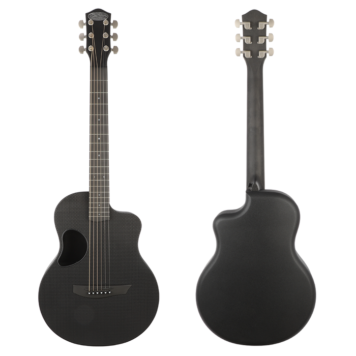 McPherson Touring Carbon Acoustic Guitar - Standard Top, Satin Pearl Hardware