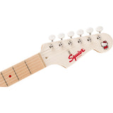 Squier Hello Kitty Stratocaster Electric Guitar - White