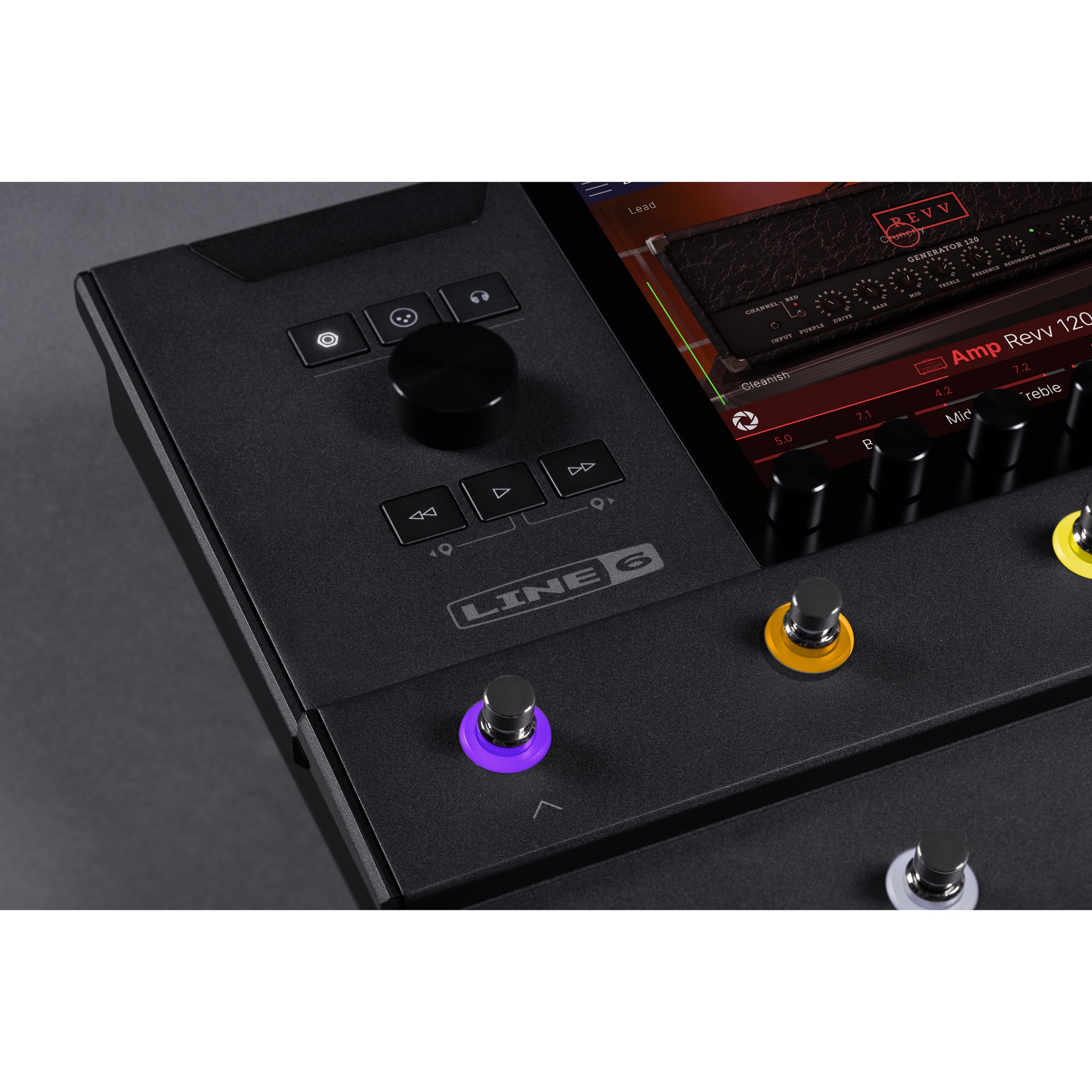 Line 6 Helix Stadium Floor Amp and Effects Processor – Chuck