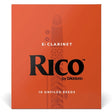 D'addario RBA1020 Rico Eb Clarinet Reeds 10-Pack