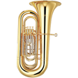 Yamaha YBB-321WC Intermediate 3/4 BBb Tuba With Case