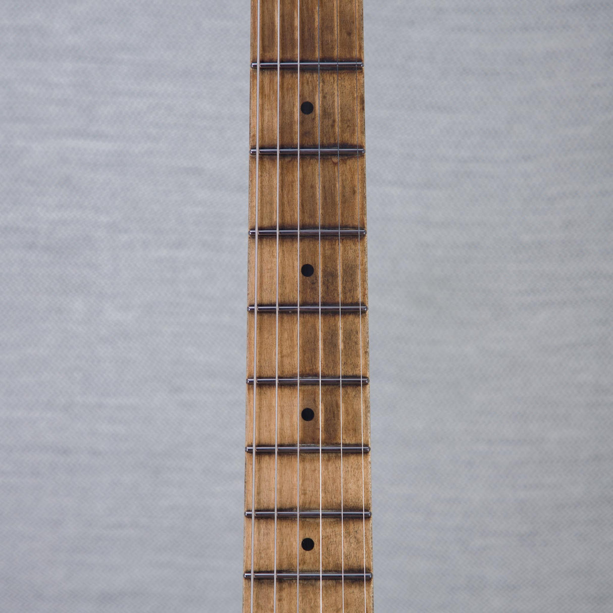 EVH Custom Shop Special Edition Wolfgang Stripes Electric Guitar - White/Black Stripes - #WG17606A