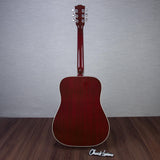 Gibson Limited Edition Hummingbird Standard Acoustic Electric Guitar - Wine Red - #23254056