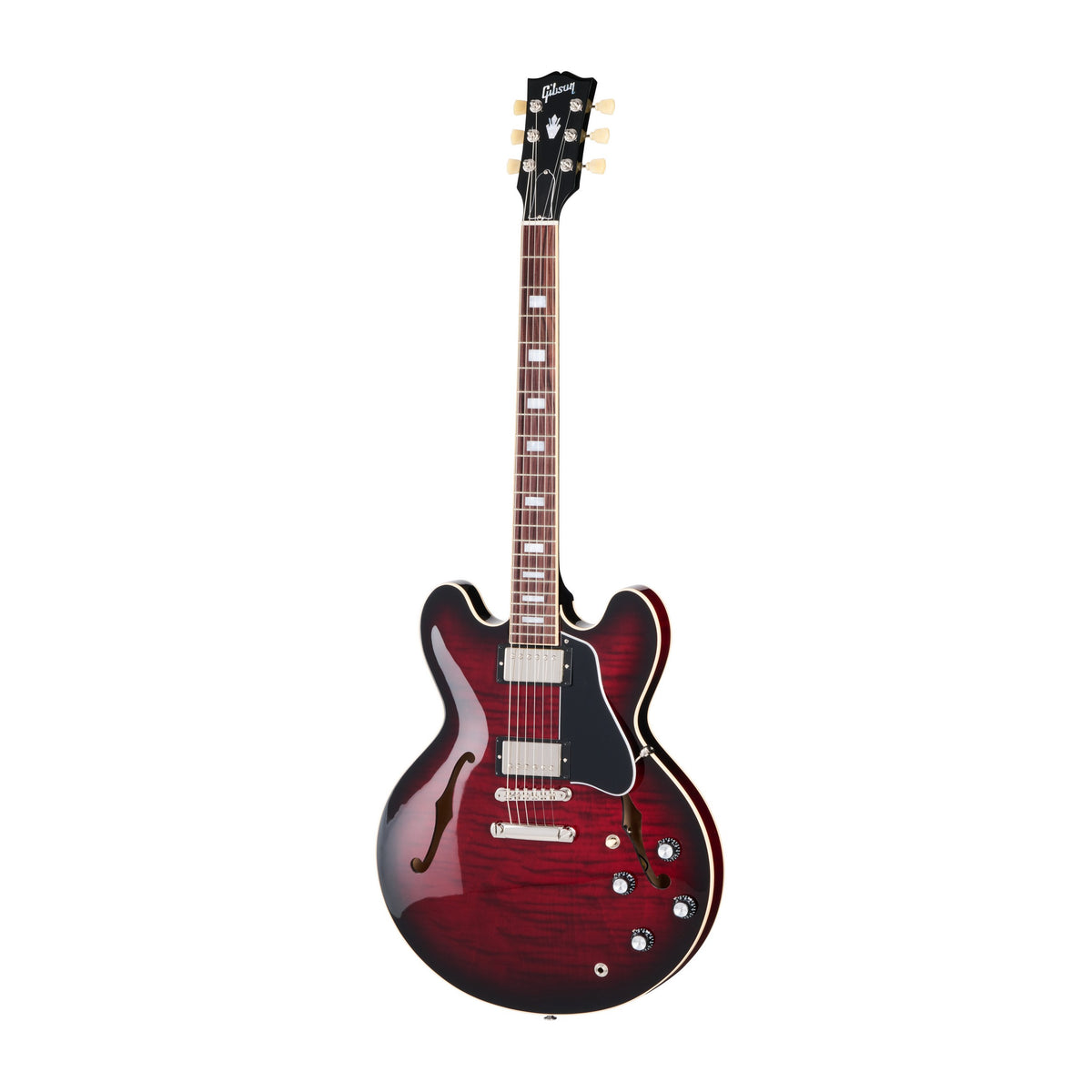 Gibson ES-335 Figured Semi-Hollowbody Electric Guitar - Blood Moon Bur ...