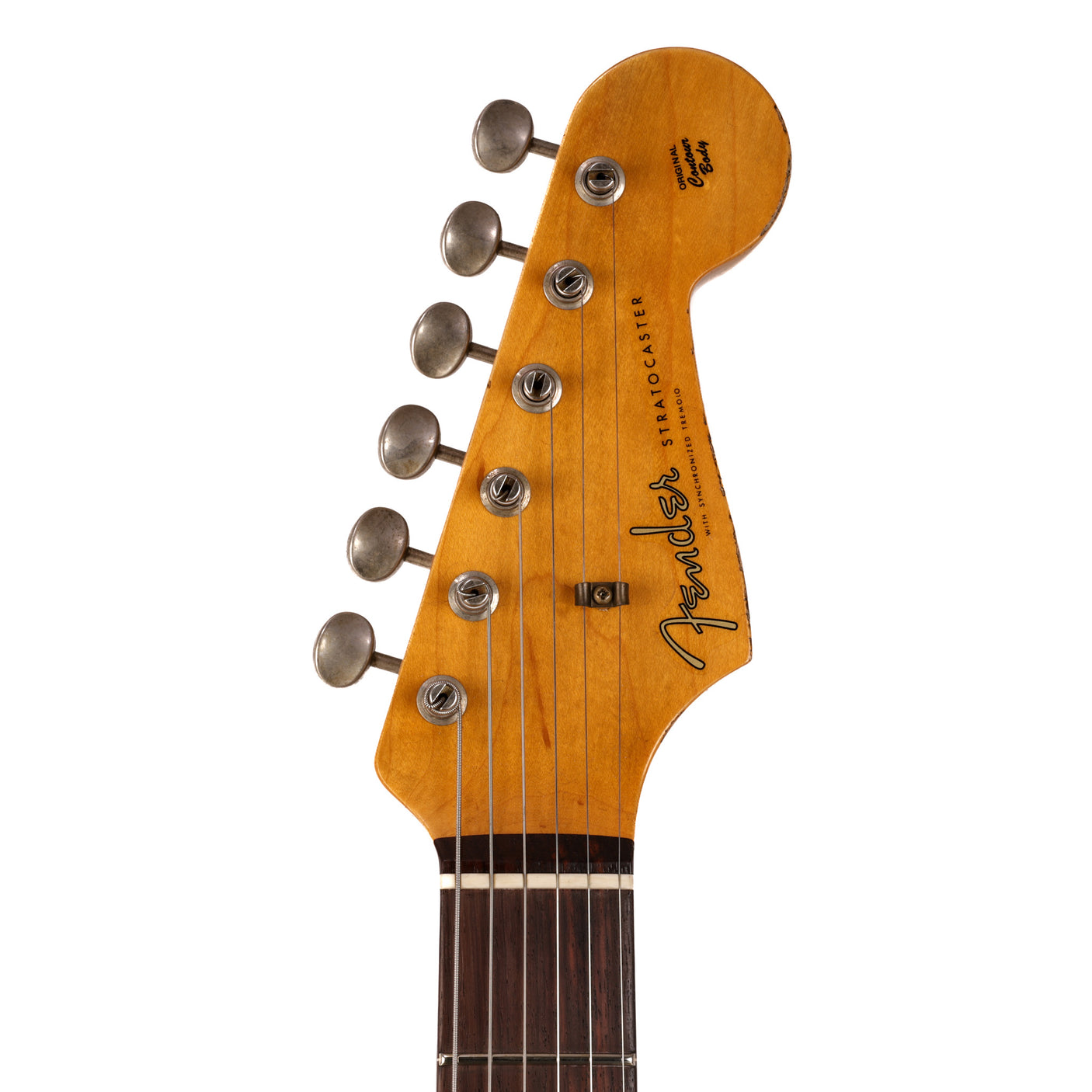 Fender Custom Shop 1962 Stratocaster Heavy Relic Guitar - Aged Vintage White - CHUCKSCLUSIVE - #R119465