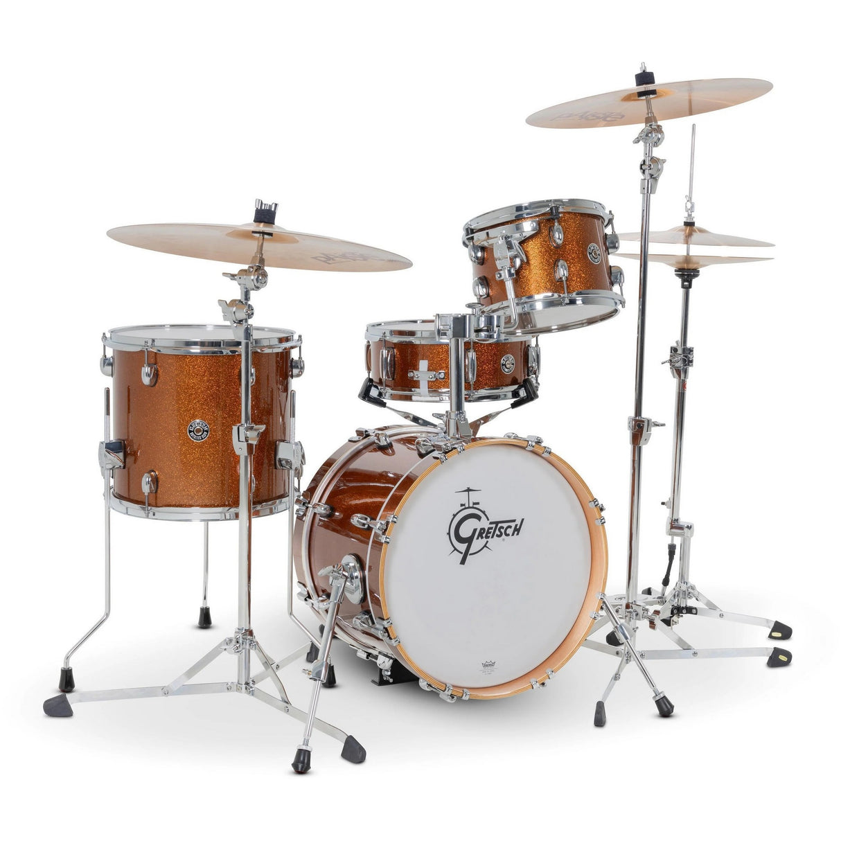 Gretsch Drums Micro Catalina Club 4-Piece Shell Pack - Bronze Sparkle