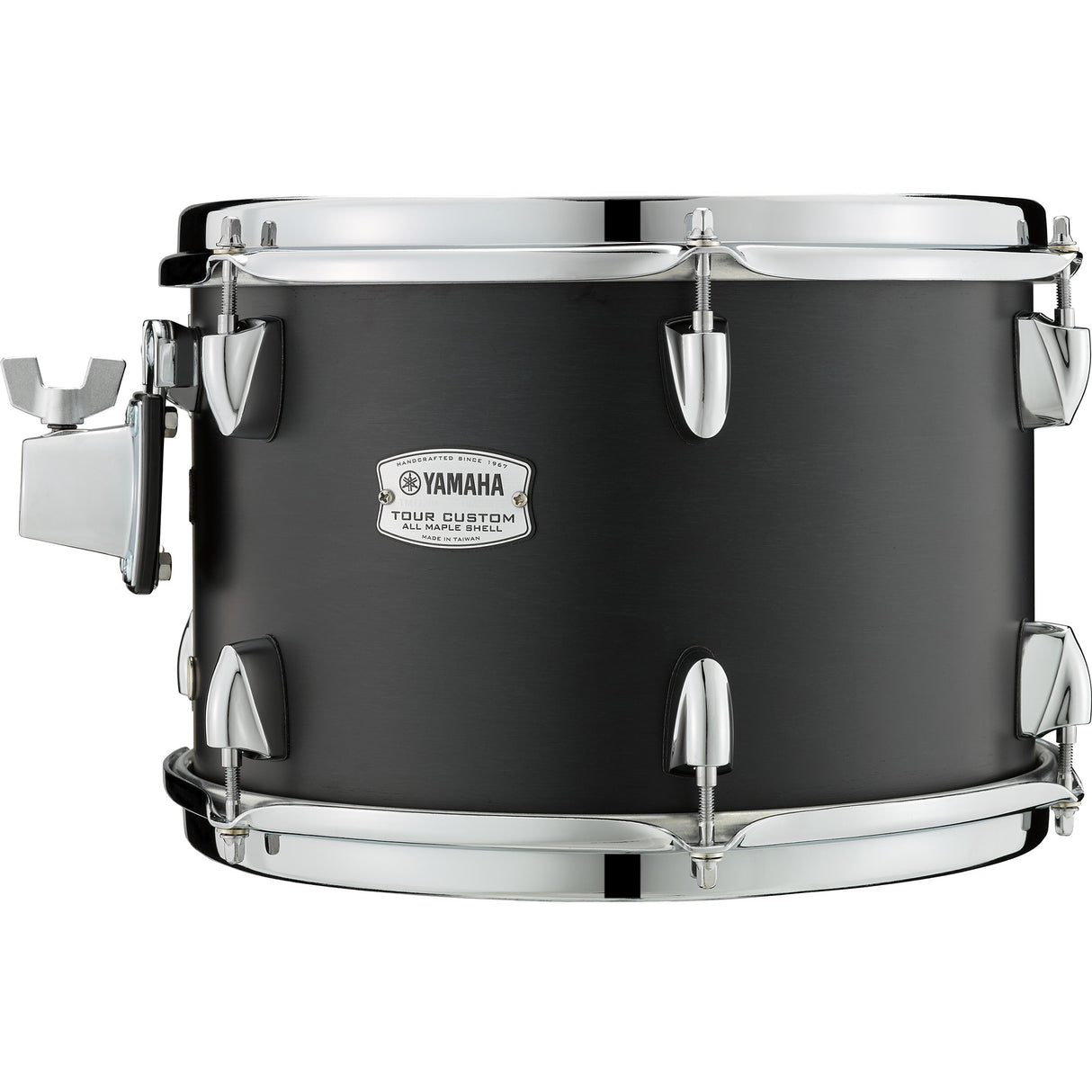Yamaha 7 x 8-Inch Tour Custom Mounted Tom - Licorice Satin