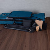 Marcus Bonna Case for Bass Clarinet (Low C) with Music Bag - Turquoise