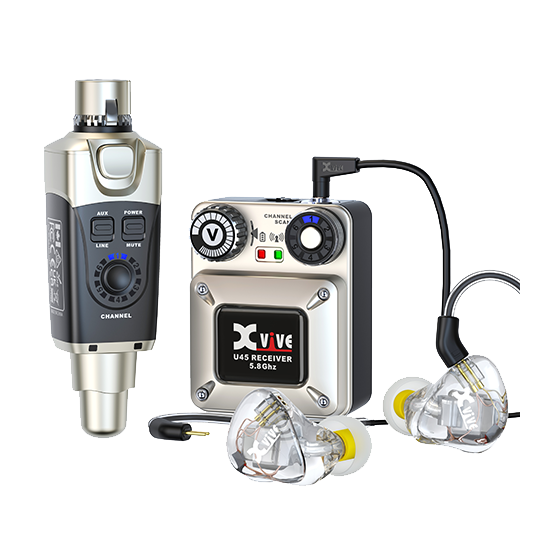 Xvive U45T9 Wireless In-ear Monitoring System - 5.8GHz