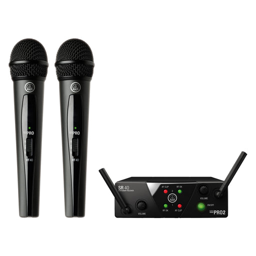 AKG WMS40 MINI2 Dual Vocal Set US25B/D Wireless Microphone System