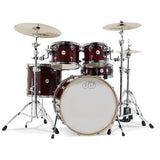 Drum Workshop Design Series Maple 22" 5-Piece Shell Pack - Cherry Stain - New,Cherry Stain
