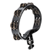 Meinl Mountable Molded ABS Tambourine, Black - Stainless Steel Jingles