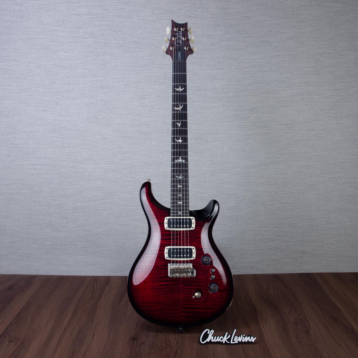 PRS Custom 24-08 10-Top Electric Guitar - Fire Smokeburst - #250416185